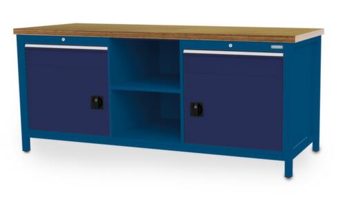 Bedrunka + Hirth Werkbank, 2 Schubladen, 2 Schränke, 2 Ablageböden