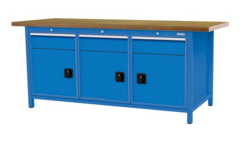 Bedrunka + Hirth Werkbank, 3 Schubladen, 3 Schränke