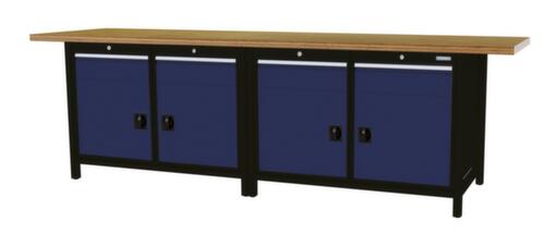 Bedrunka + Hirth Werkbank, 4 Schubladen, 4 Schränke