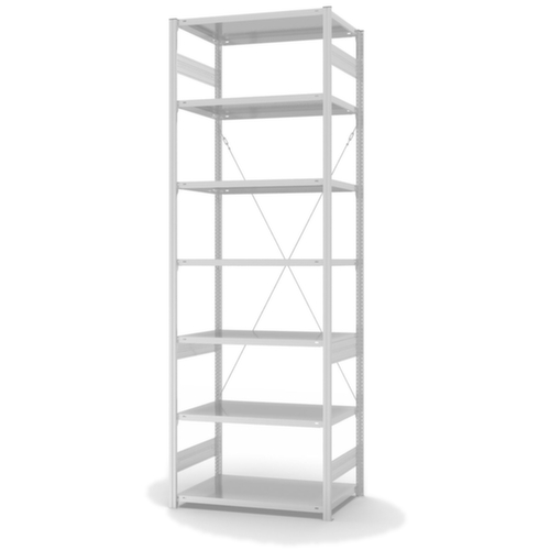 hofe Antibakterielles Regal AntiBac®, Höhe x Breite x Tiefe 3000 x 1060 x 635 mm, 7 Böden