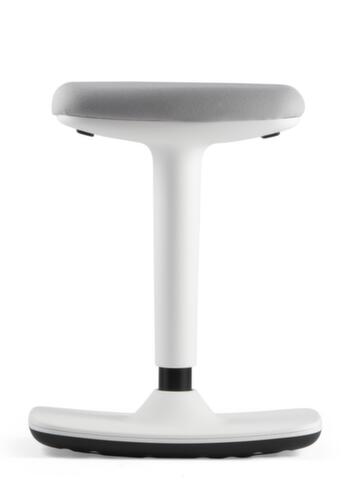 Dauphin Drehhocker to-swift mit Wippmechanik, Sitz grau