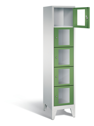 C+P Schließfachschrank Classic, 5 Fächer