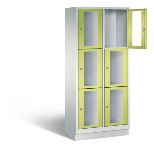 C+P Schließfachschrank Classic, 6 Fächer