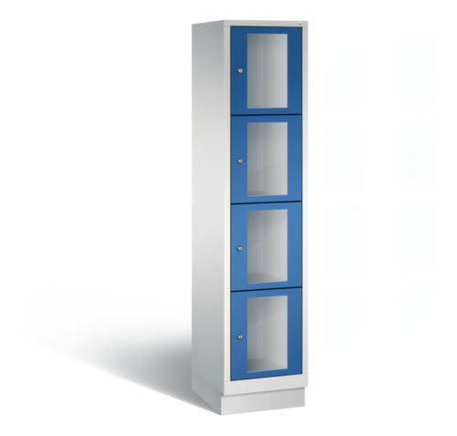 C+P Schließfachschrank Classic, 4 Fächer