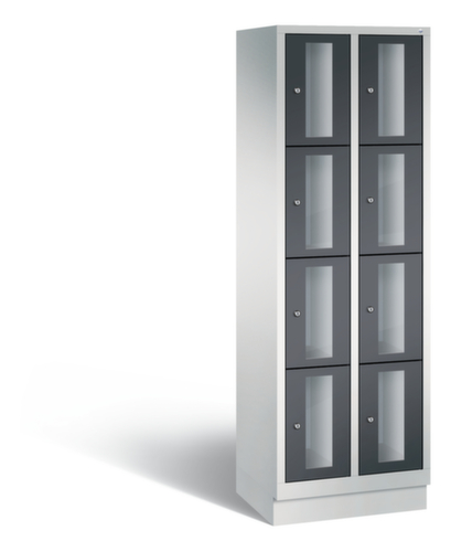 C+P Schließfachschrank Classic, 8 Fächer