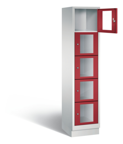 C+P Schließfachschrank Classic, 5 Fächer