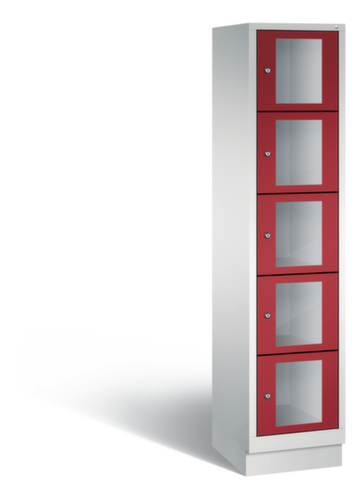C+P Schließfachschrank Classic, 5 Fächer