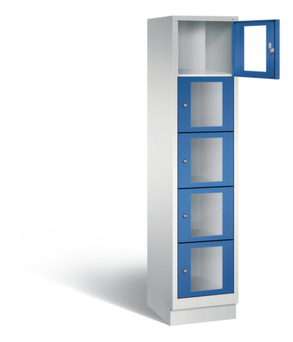 C+P Schließfachschrank Classic, 5 Fächer