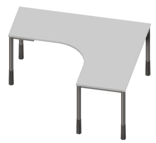 Nowy Styl Höhenverstellbarer Freiform-Schreibtisch E10