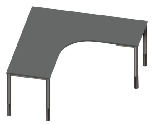 Nowy Styl Höhenverstellbarer Freiform-Schreibtisch E10