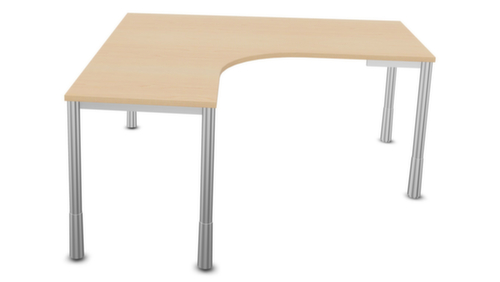 Nowy Styl Höhenverstellbarer Freiform-Schreibtisch E10