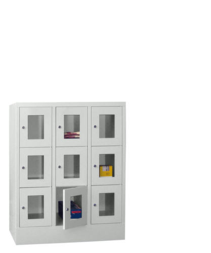 PAVOY Schließfachschrank Basis, 9 Fächer