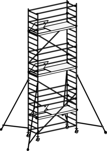 Hymer Fahrgerüst 8371 mit Auslegern