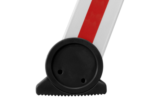 Hymer Stufenstehleiter 4126 mit Plattform, 5 profilierte Stufen