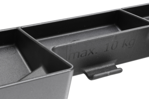 Hymer Stufenstehleiter 4126 mit Plattform, 5 profilierte Stufen