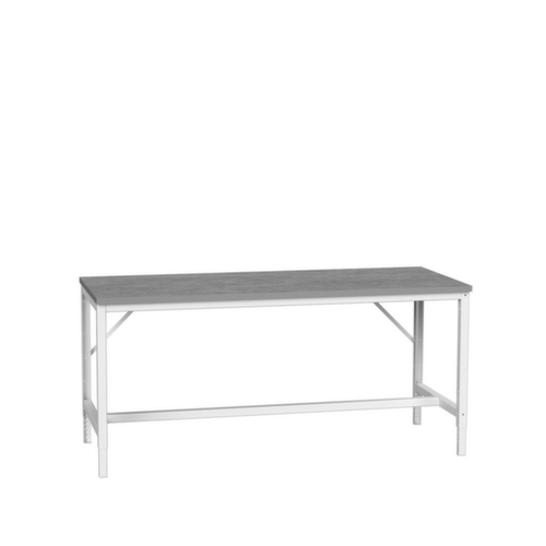 bott Höhenverstellbare Werkbank verso, RAL7035 Lichtgrau