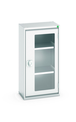 bott Flügeltürenschrank verso mit Sichtfenstern, Breite 525 mm