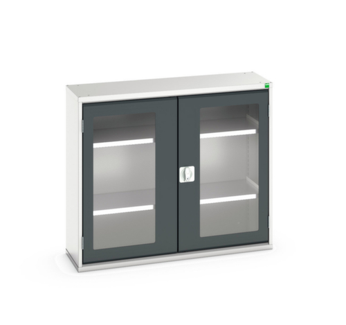 bott Flügeltürenschrank verso mit Sichtfenstern, Breite 1050 mm