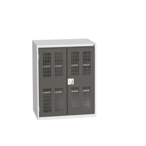 bott Flügeltürenschrank verso mit Lüftungsschlitzen, Breite 800 mm