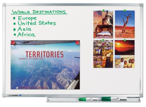 Legamaster Emailliertes Whiteboard PROFESSIONAL in weiß, Höhe x Breite 1200 x 1200 mm