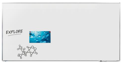 Legamaster Emailliertes Whiteboard PREMIUM PLUS in weiß, Höhe x Breite 1000 x 2000 mm