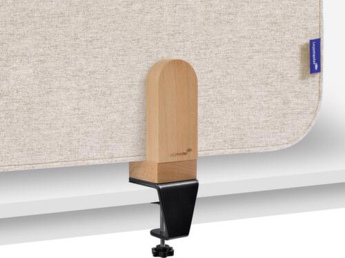 Legamaster Schallabsorbierende Tischtrennwand ELEMENTS, Höhe x Breite 600 x 800 mm, Wand beige