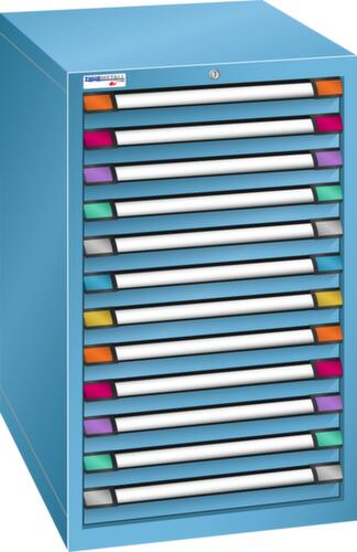 Thurmetall Schubladenschrank mit Breite 605 mm, 12 Schublade(n)