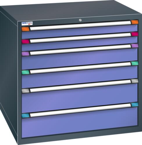 Thurmetall Schubladenschrank mit Breite 1005 mm, 6 Schublade(n)