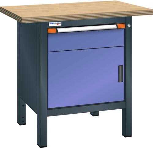 Thurmetall Werkbank, 1 Schublade, 1 Schrank