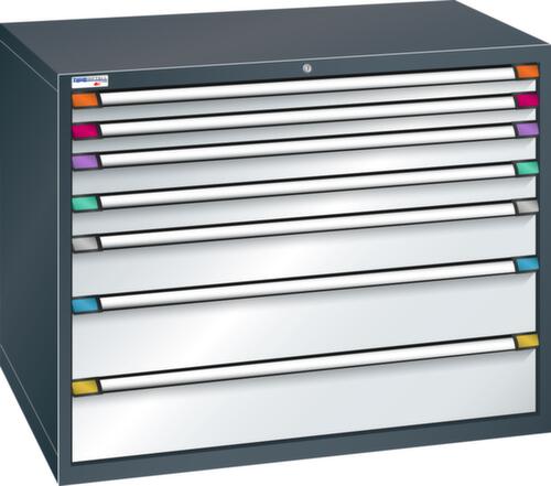 Thurmetall Schubladenschrank mit Breite 1205 mm, 7 Schublade(n)