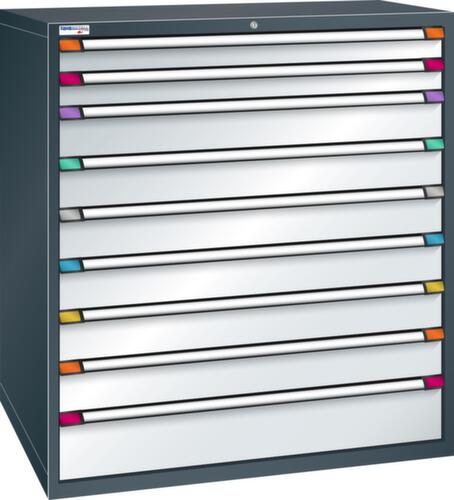 Thurmetall Schubladenschrank mit Breite 1205 mm, 9 Schublade(n)
