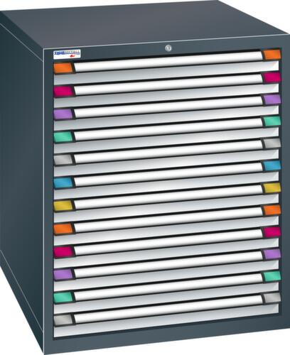 Thurmetall Schubladenschrank mit Breite 805 mm, 12 Schublade(n)