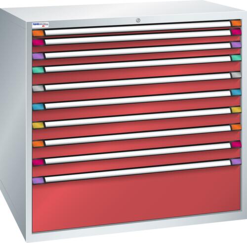 Thurmetall Schubladenschrank mit Breite 1205 mm, 10 Schublade(n)