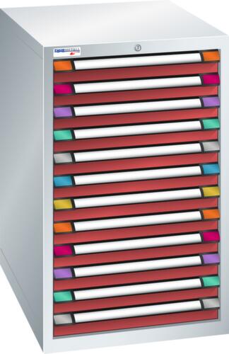 Thurmetall Schubladenschrank mit Breite 605 mm, 12 Schublade(n)