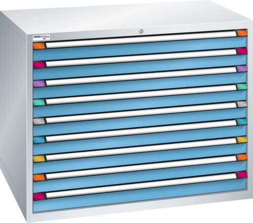 Thurmetall Schubladenschrank mit Breite 1205 mm, 9 Schublade(n)