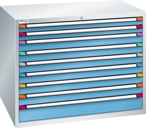 Thurmetall Schubladenschrank mit Breite 1205 mm, 9 Schublade(n)