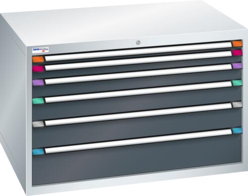 Thurmetall Schubladenschrank mit Breite 1205 mm, 6 Schublade(n)