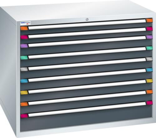Thurmetall Schubladenschrank mit Breite 1205 mm, 9 Schublade(n)