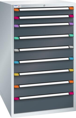 Thurmetall Schubladenschrank mit Breite 805 mm, 9 Schublade(n)