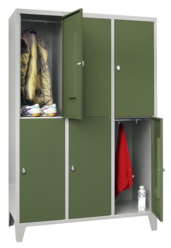 PAVOY Schließfachschrank Basis, 6 Fächer