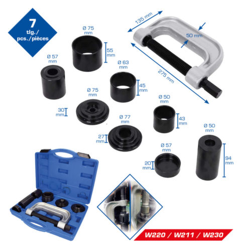 Brilliant Tools 4 in 1 Kugelgelenk-Abzieher-Satz