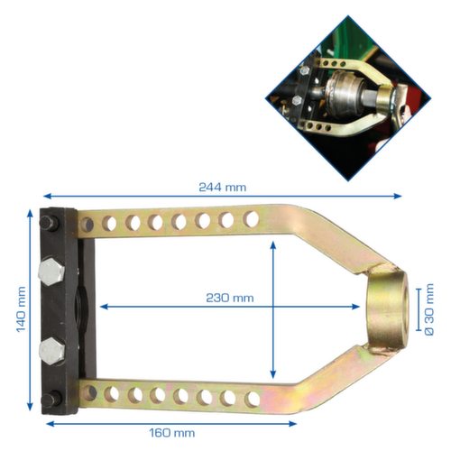 Brilliant Tools Abzieher für Gleichlaufgelenk