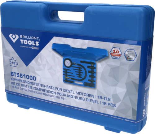 Brilliant Tools Kompressionstester-Satz für Diesel Motoren