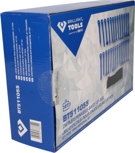 Brilliant Tools Zierleistenkeile-Satz