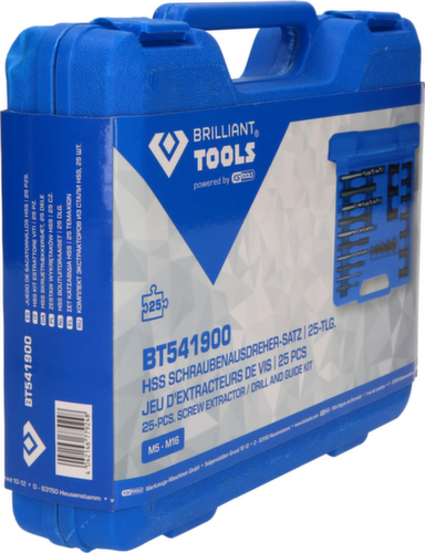 Brilliant Tools HSS Schraubenausdreher-Satz