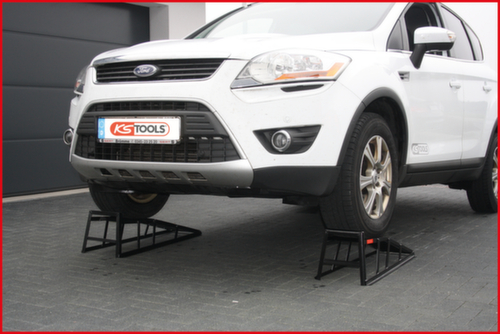 KS Tools PKW-Auffahrrampe mit 225 mm Reifenbreite