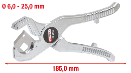 KS Tools Schlauchabschneider Ø 6-25mm