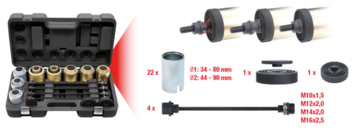 KS Tools Druck- und Zughülsen Satz