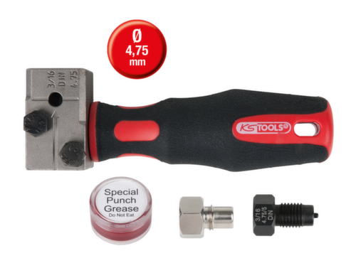 KS Tools FLAREFIXeco 4,75 mm Universal-Bremsleitungs-Bördelgerät-Satz
