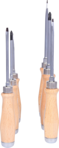 KS Tools ERGOTORQUE WOODmax Schlag-Schraubendreher-Satz